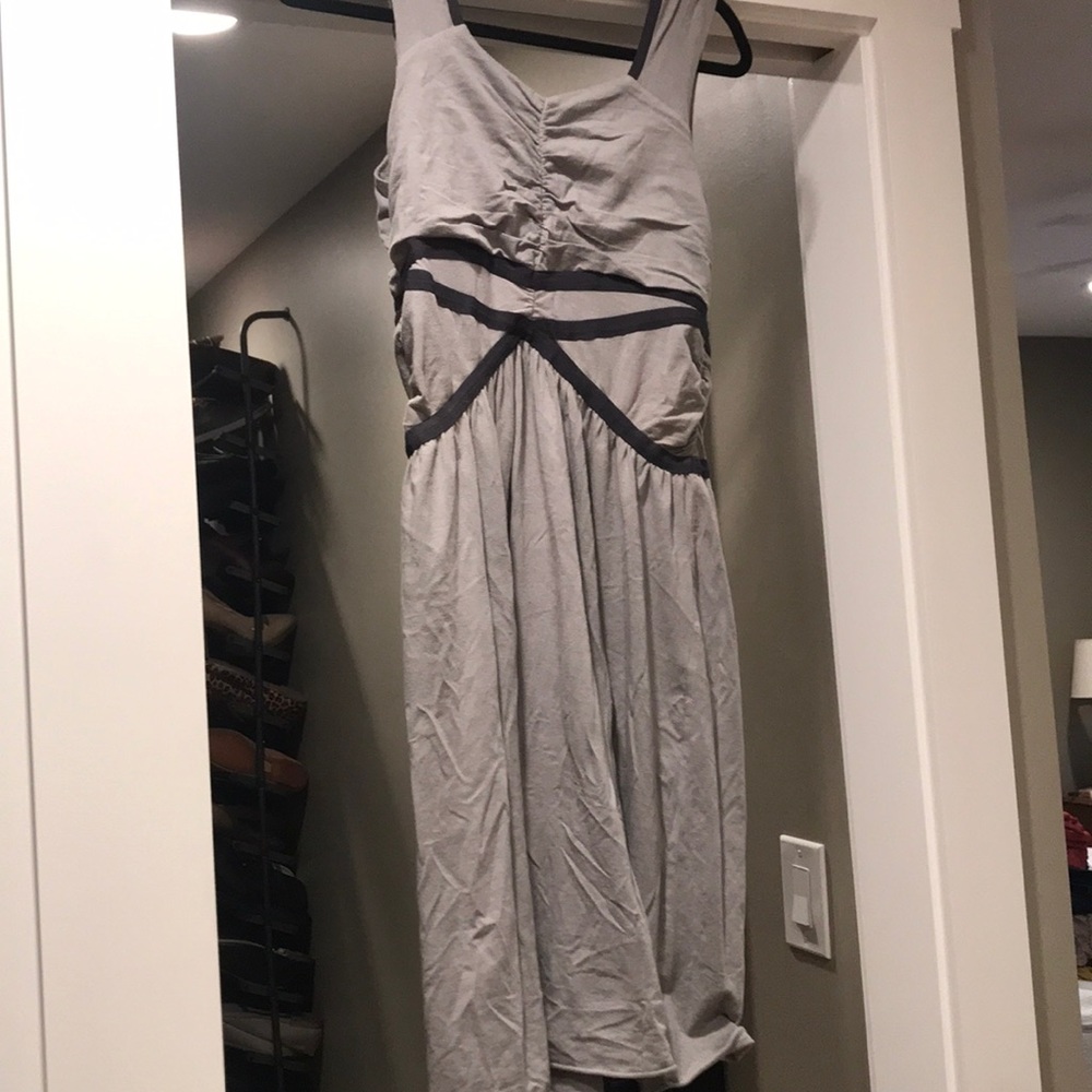 Athleta grey summer dress